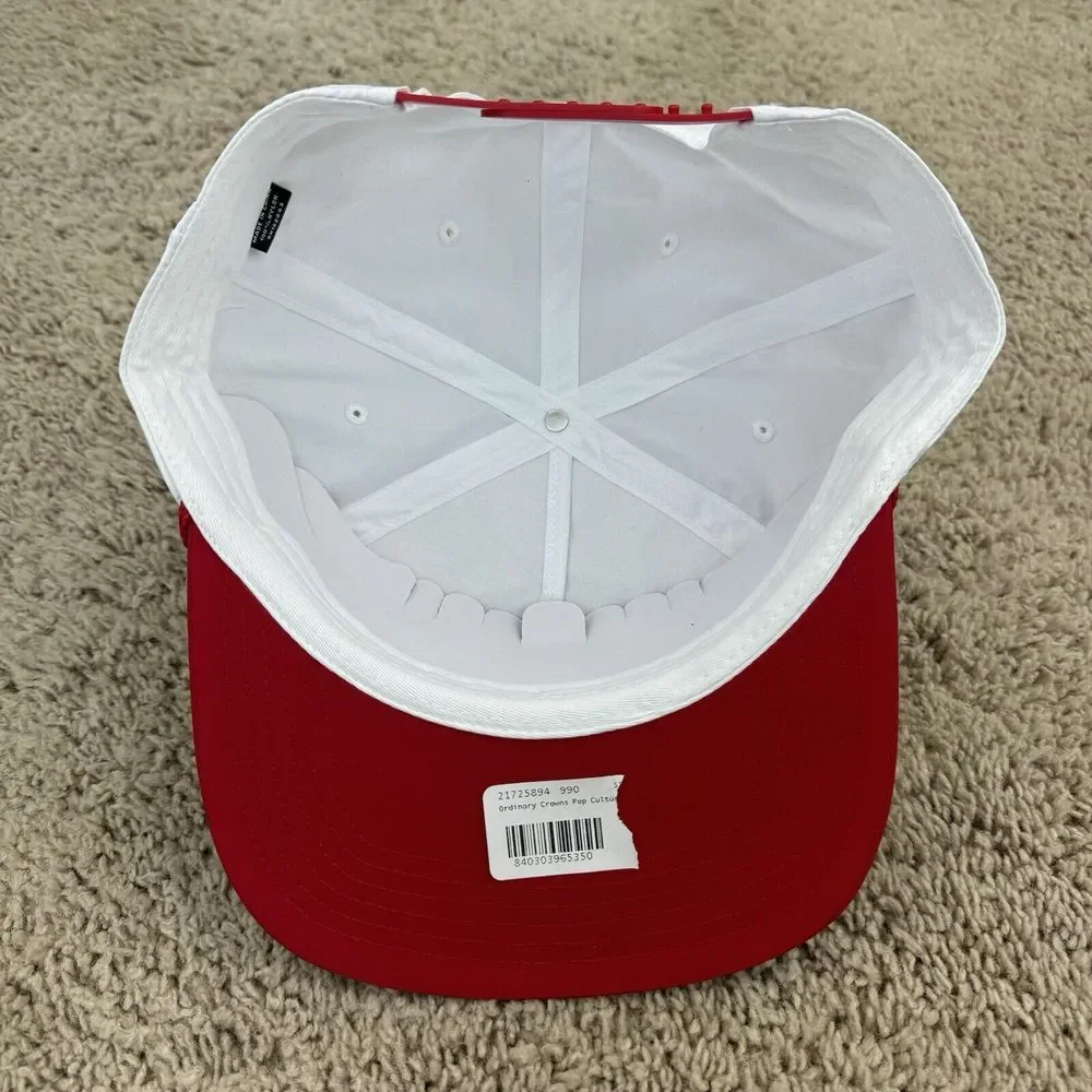 Drink Drunk Ordinary Crowns Hat Trucker Snapback White Red Roped Pop Culture Cap